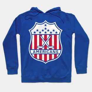 Defunct New York Americans Hockey Team Hoodie